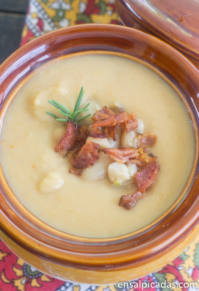Crema Toscana de Alubias Blancas | ENSALPICADAS