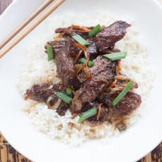 Receta de Carne Mongolian - Mongolian Beef