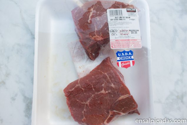Carne para Pepper Steak