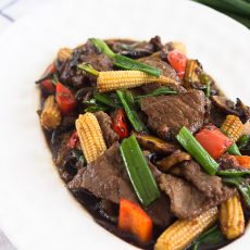 Receta de Carne Mongolian, Mongolian Beef