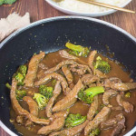 Receta de stir fry Carne con Brócoli