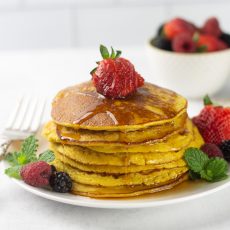 Receta de Pancakes Saludables con Avena e ingrediente Secreto