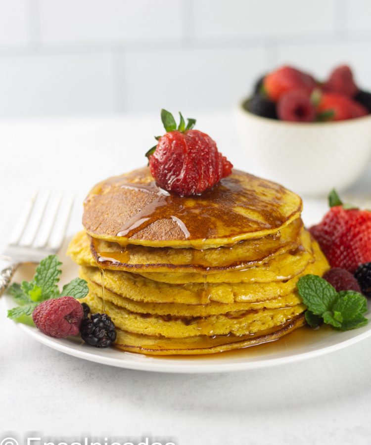 Receta de Pancakes Saludables con Avena e ingrediente Secreto