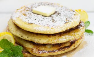 Receta de Pancakes de Limon y Ricotta
